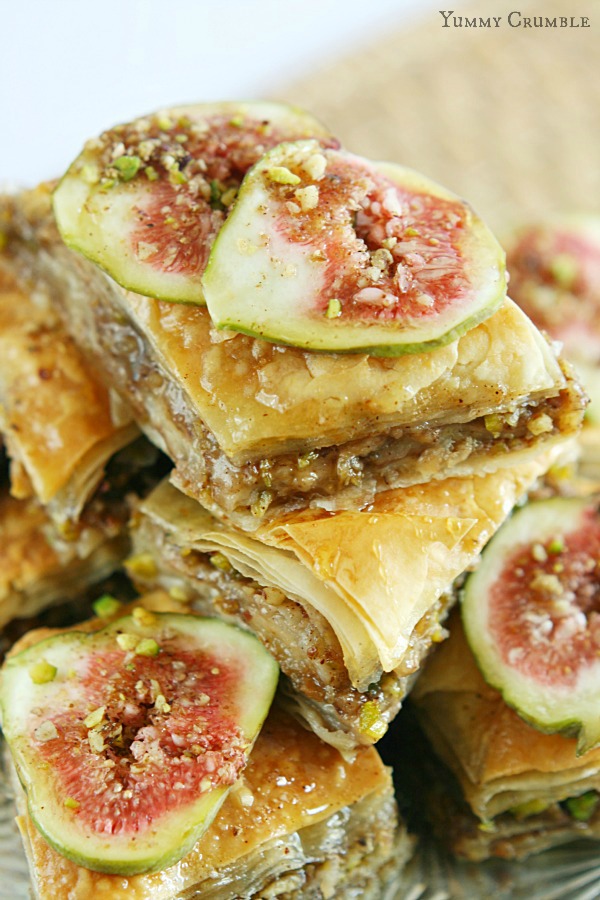 Pear and Fig Baklava