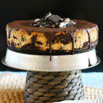 Oreo Brownie Swirl Cheesecake